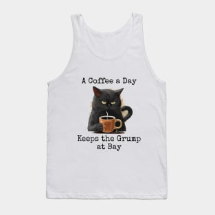 A Coffee a Day, Keeps the Grump at Bay Tank Top